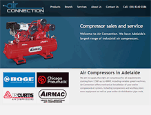 Tablet Screenshot of airconnection.com.au